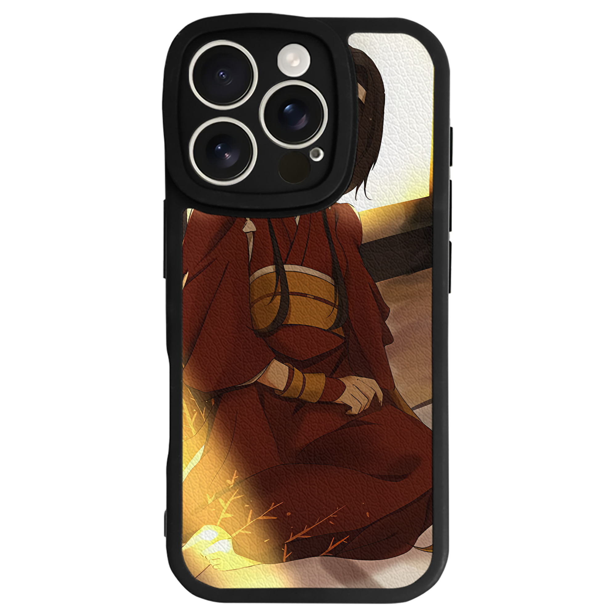 （画像用） 文豪ストレイドッグス Bungo Stray Dogs 【iPhone 16シリーズ対応】シリコンスマホケース（レザー調） 材質：シリコン